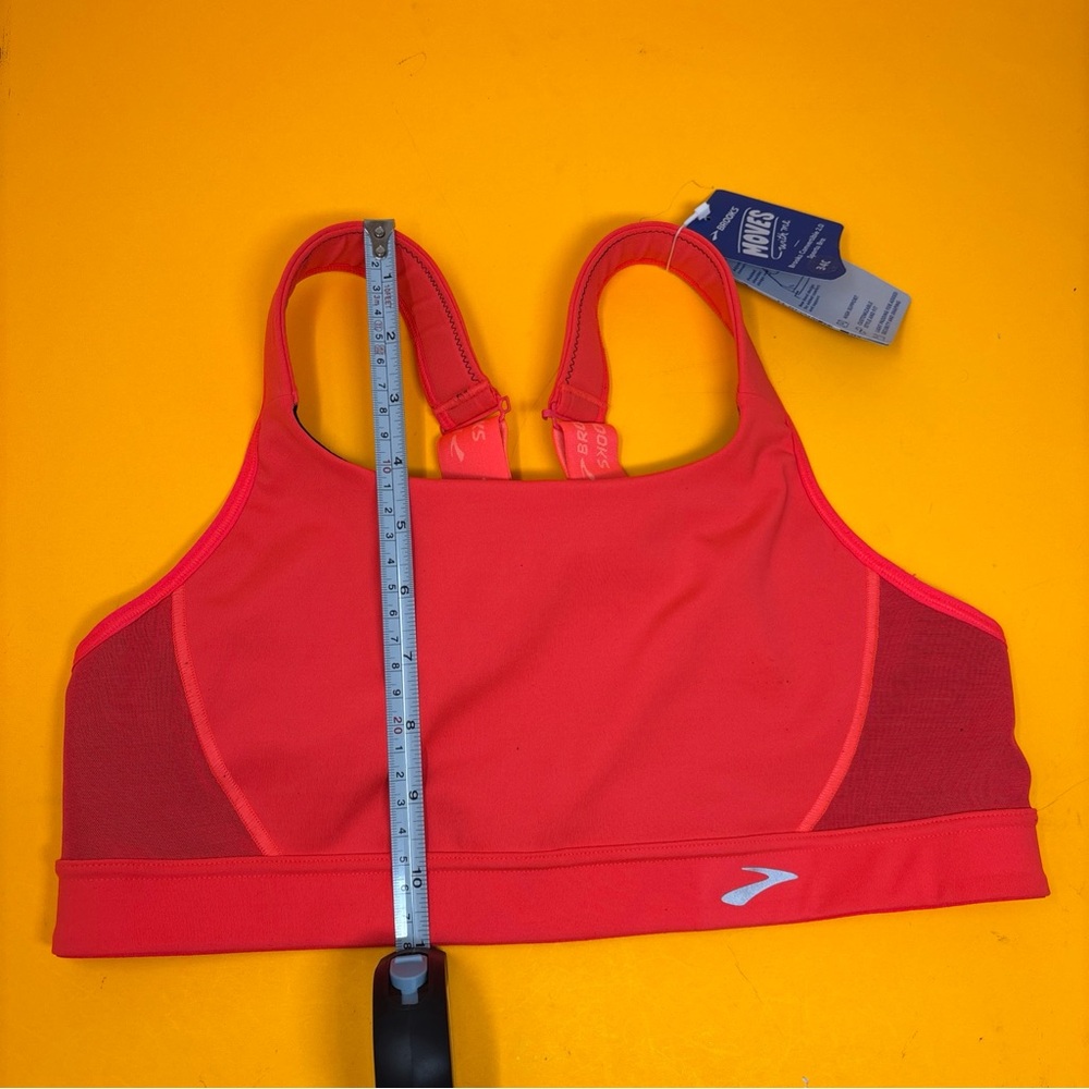 34C Brooks Women's Sports Bra gym workouts running neo cayenne 2.0 convertible - Picture 14 of 16